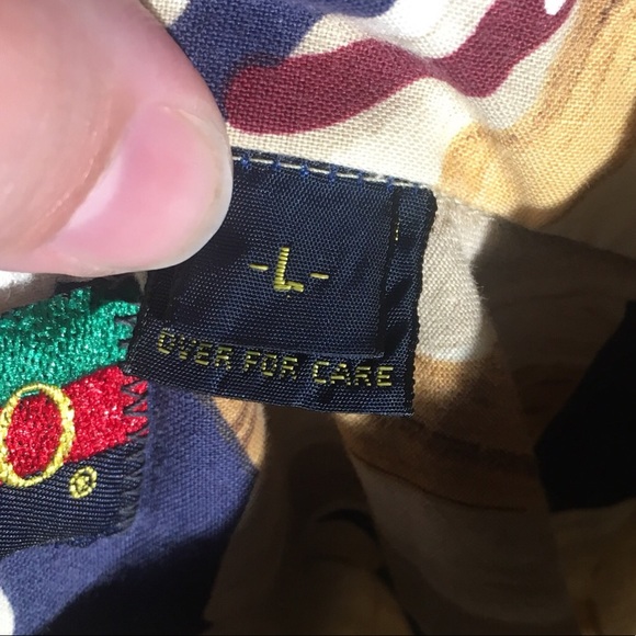 Tango by Max Raab Vintage Casual Button Up Size L - Picture 6 of 6